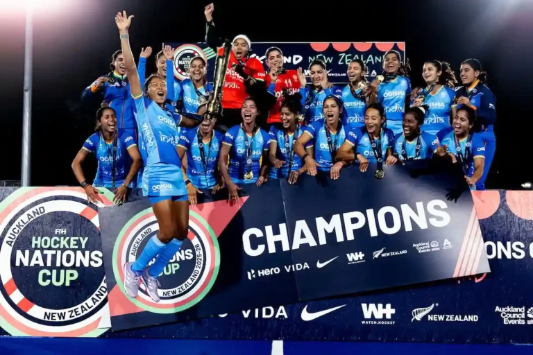 Champions Indian team members