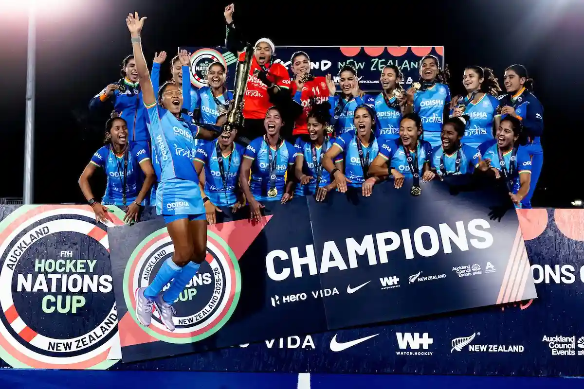 Champions Indian team members
