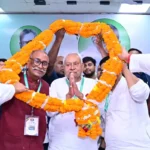 Nitish Kumar was re-elected national president of the JD(U) in Patna on June 21, 2026.