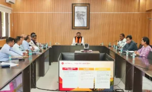 Bihar Chief Minister chaired a meeting of the Agriculture Input Subsidy Scheme in Patna on June 22, 2026.