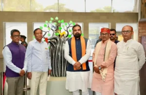 Bihar Chief Minister Samrat Choudhary chaired governing body meeting of Bhar Museum Committee in Patna on June 23, 2026.