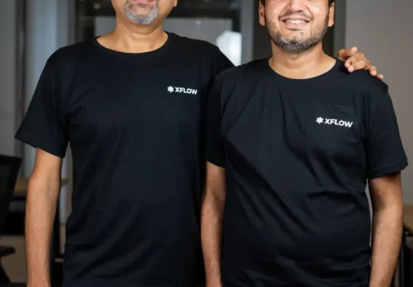 Xflow Co-founders: Anand Balaji and Ashwin Bhatnagar
