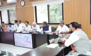 Bihar Chief Minister Samrat Choudhary chaired a high-level meeting on Patna Metro Rail Project in Patna on June 29, 2026.