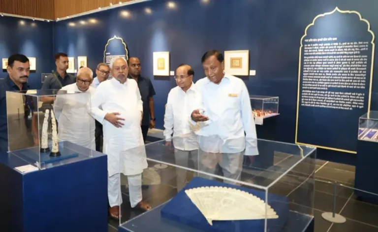Janata Dal (United) National President and former Bihar Chief Minister Nitish Kumar visited the Bihar Museum on June 30, 2026.
