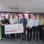 Dr. R Anantharaman, Director for Transcatheter Heart Valve Therapies, Dr Mahesh Kumar Medical Superintendent and team of cardiologists and cardiac surgeons