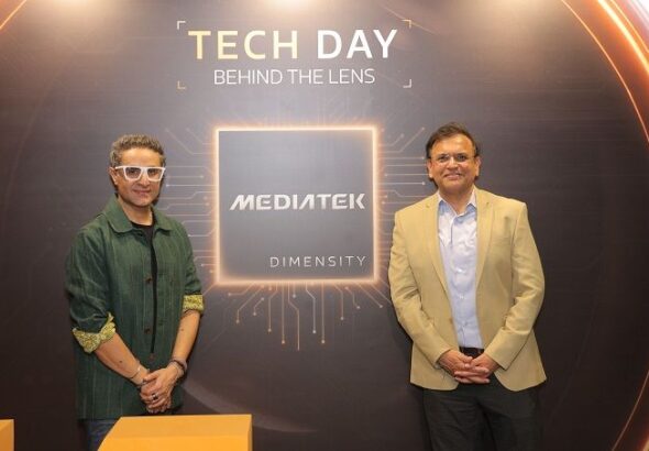 Anuj Sidharth, Director, Marketing and Corporate Communications, India and SEA, MediaTek and Anku Jain, Managing Director, MediaTek India