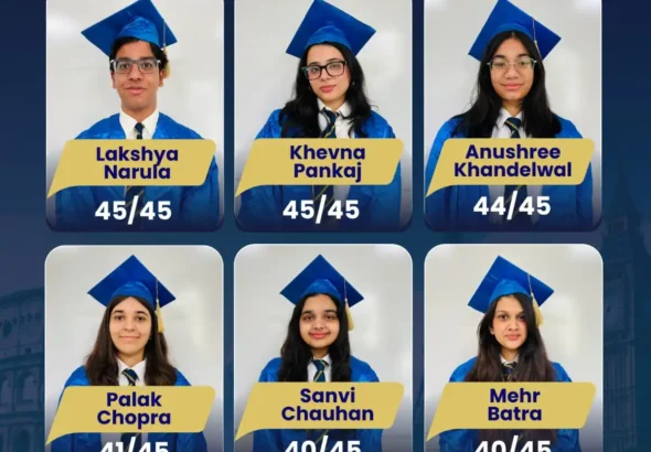 Amity Global School, Gurugram Achieves Outstanding IBDP Results 2026 with Two Students Securing a Perfect 45 out of 45