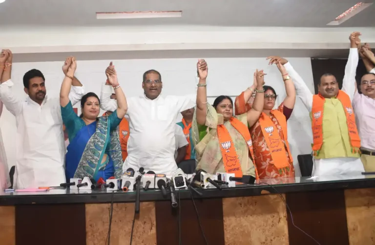 Several Jan Suraaj Leaders and Supporters Join BJP Ahead of Bankipur By-election in Patna on July 18, 2026.