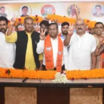 Former Jan Suraaj Candidate Dr Manoj Kumar Singh Joins BJP with Hundreds of Supporters in Patna on July 20, 2026.