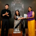 Acclaimed actor and classical dancer Shanthi Priya officially unveiled the book Shadow of the Serpent Fort by Arti Chavan, with Sandip Soparrkar, internationally renowned dancer, and choreographer