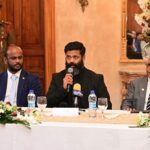 H.E. President Dharambeer Gokhool of Mauritius and Dr. Ishan Shivanand of Compassion Unites launch the national mental health programme at State House, 8 July 2026