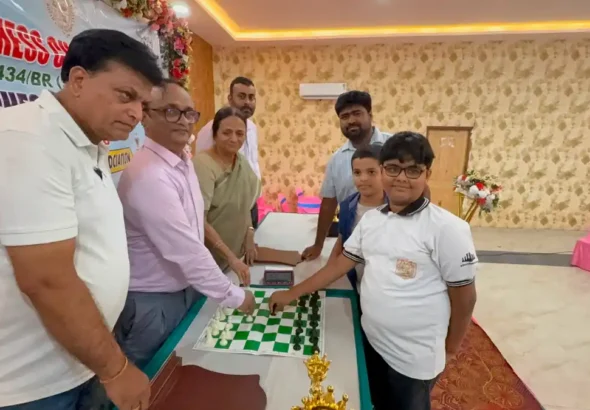 Bihar State Under-17 FIDE Rating Chess Championship has started in Sitamarhi on July 25, 2026.
