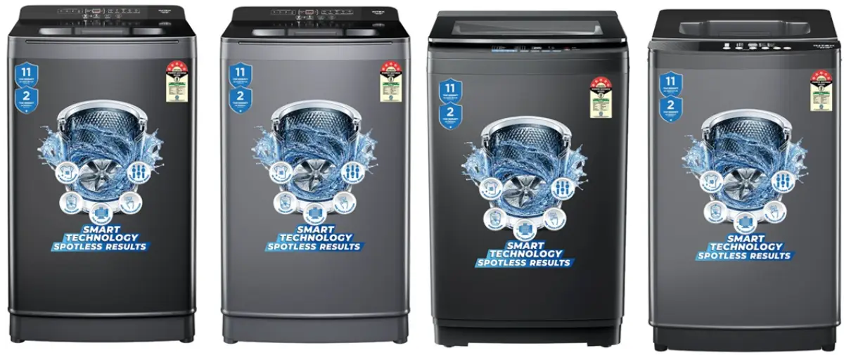 New Range of Fully Automatic Top Load Washing Machines