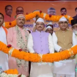 BJP Minority Morcha national president Jamal Siddiqui was welcomed at BJP state headquarters in Patna on June 30, 2026.
