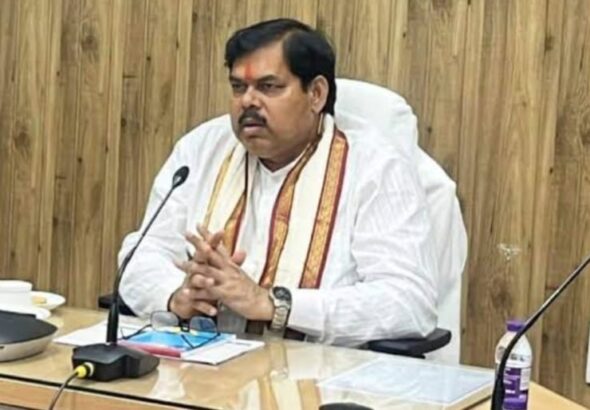 Bihar Education Minister Mithilesh Tiwari