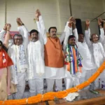 National Democratic Alliance (NDA) on July 18, 2026 organised a joint workers’ convention in Patna.