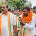 BJP Intensifies Door-to-Door Campaign for Bankipur By-election as NDA Candidate Neeraj Kumar Sinha Seeks Public Support in Patna on July 18, 2026.