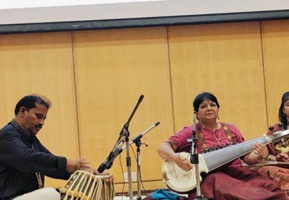 Sarod recital by Dr Rita Das of the Maihar Gharana.