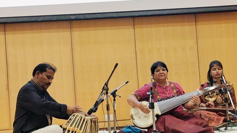 Sarod recital by Dr Rita Das of the Maihar Gharana.