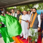 Bihar Chief Minister Samrat Choudhary on Monday flagged off a special train carrying 1,150 pilgrims from Patliputra Junction as part of the Somnath Swabhiman Parv.