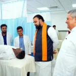 Bihar CM Samrat Choudhary inaugurates 400-bed Super Speciality Orthopaedic Hospital at LNJP Hospital Campus in Patna on July 25, 2026.