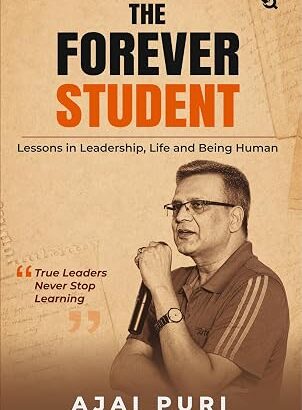 Image of the book “The Forever Student” by Ajai Puri