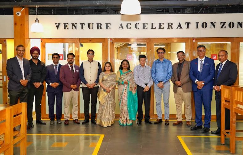 Atal Innovation Centre launched at Chitkara University in presence of Sh Amit Dhaka (IAS) CEO Invest Punjab, Dr. Madhu Chitkara, Dr. Ashok Chitkara & Atal Innovation Mission team