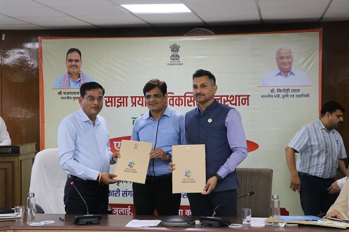 Manipal University Jaipur and Department of Agriculture, Government of Rajasthan signed MoU