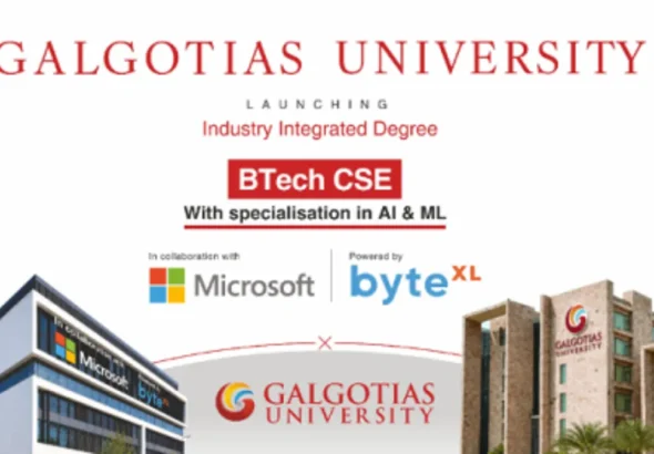 Galgotias University launches an industry-integrated AI & ML programme with Microsoft and byteXL