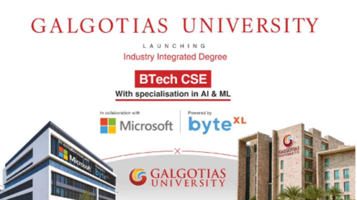 Galgotias University launches an industry-integrated AI & ML programme with Microsoft and byteXL