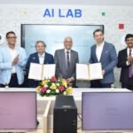 MAHE, Microsoft & Hitachi Systems India leadership at the launch of the AI Lab at TAPMI Manipal