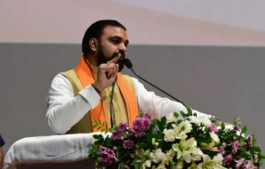 Bihar Chief Minister Samrat Choudhary addressed the appointment letters distribution programme in Patna on August 13, 2026.