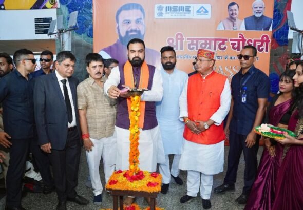 Bihar CM Samrat Choudhary Inaugurates Three-Day Jewellery Mahotsav-2026 in Patna.