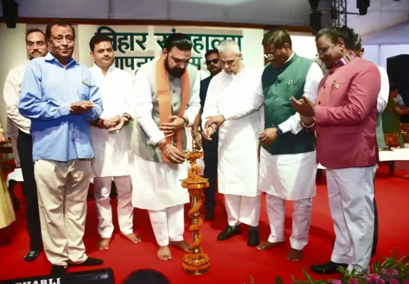 Bihar Chief Minister Samrat Choudhary inaugurated the Bihar Museum Foundation Day 2026 celebrations by lighting the ceremonial lamp in Patna on August 7, 2026.