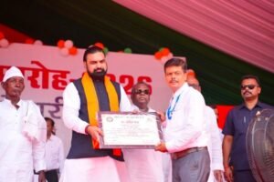 Samrat Choudhary Attends Flag-Hoisting Ceremony at Mahadalit Tola in Patna on Independence Day