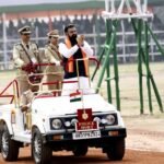 Bihar Chief Minister Samrat Choudhary at Gandhi Maidan in Patna on August 15, 2026 on the occasion of 80th Indpendence Day.