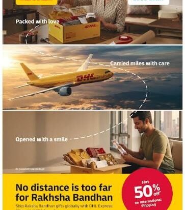DHL Express’ Rakhi Express is Back with 50% Off on International Shipments from India