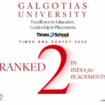 Galgotias University ranks #2 in India for Placements in the Times BBA Survey 2026