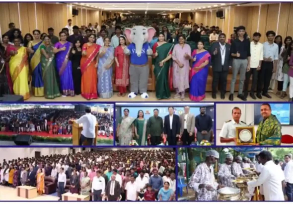 Students at Freshers’ Day 2026 Across Four Campuses in Chennai