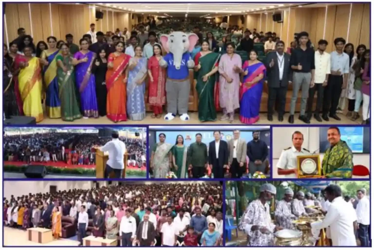 Students at Freshers’ Day 2026 Across Four Campuses in Chennai