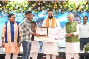 Bihar CM Samrat Choudhary Honours 168 Toppers with Cash Awards and Laptop Assistance.