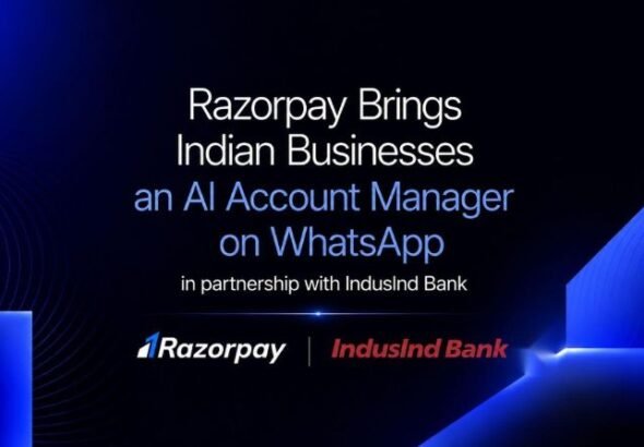 Razorpay Launches AI Account Manager on WhatsApp, with Induslnd Bank