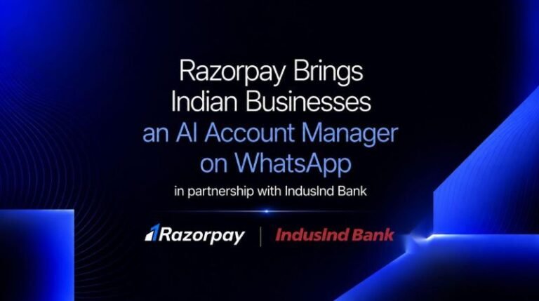 Razorpay Launches AI Account Manager on WhatsApp, with Induslnd Bank