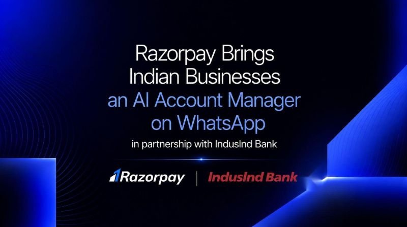 Razorpay Launches AI Account Manager on WhatsApp, with Induslnd Bank
