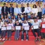 All the winners of Bihar State FIDE rating junior chess championships pose for group photograph in Muzaffarpur.
